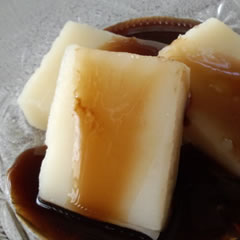 京風ういろう 和菓子の素（黒蜜イメージ）